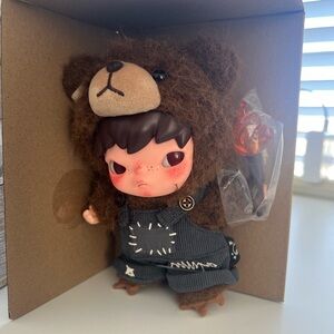 Hirono fight for joy bear plush